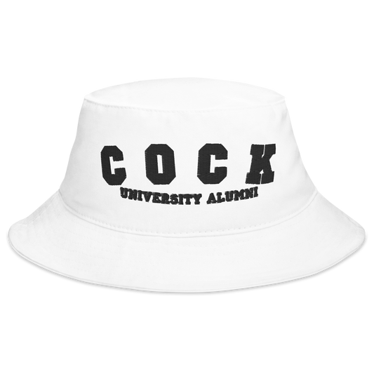 COCK UNIVERSITY ALUMNI BUCKET HAT