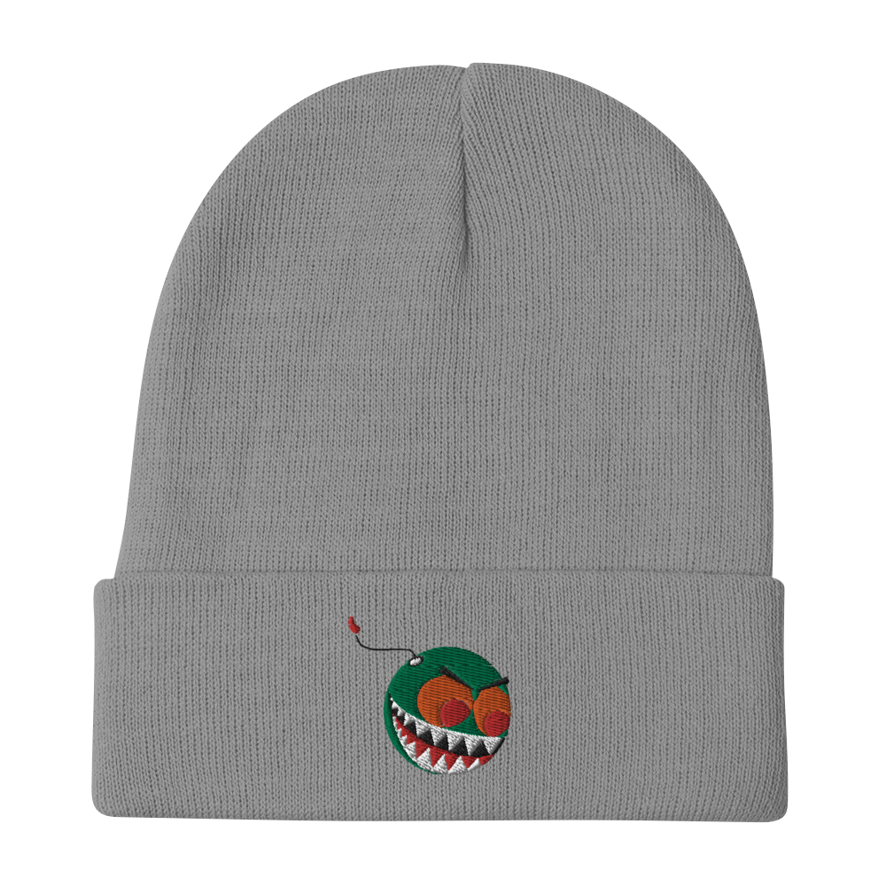 DIRTY BOMB EMBROIDERED BEANIE