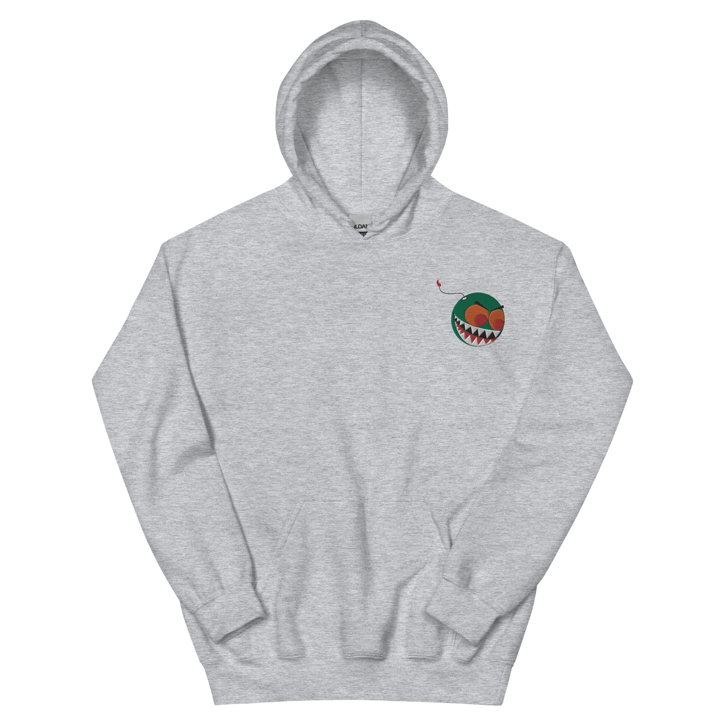 DIRTY BOMB EMBROIDERED LOGO HOODIE